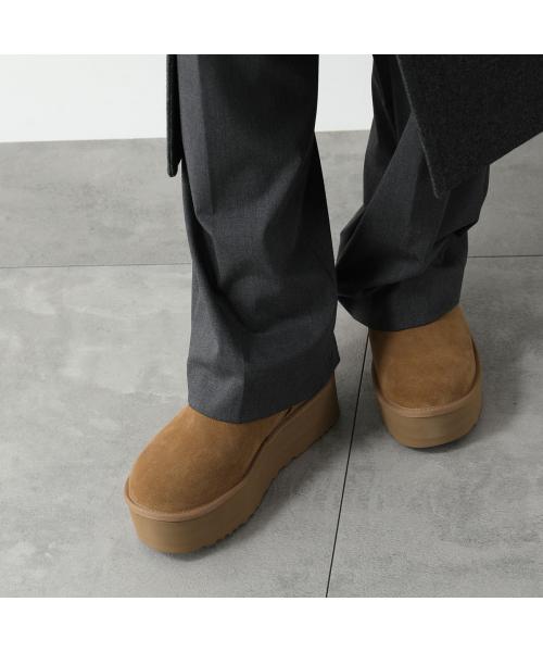 アグ UGG UGG ムートンブーツ 1135092 CLASSIC ULTRA MINI PLATFORM （CHRC/チャコールグレー） CHRC/チャコールグレー