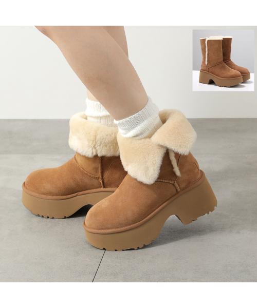 アグ UGG UGG ショートブーツ Esmee Boot エスミー 1171533 （CHE/Chestnut-ブラウン） CHE/Chestnut-ブラウン
