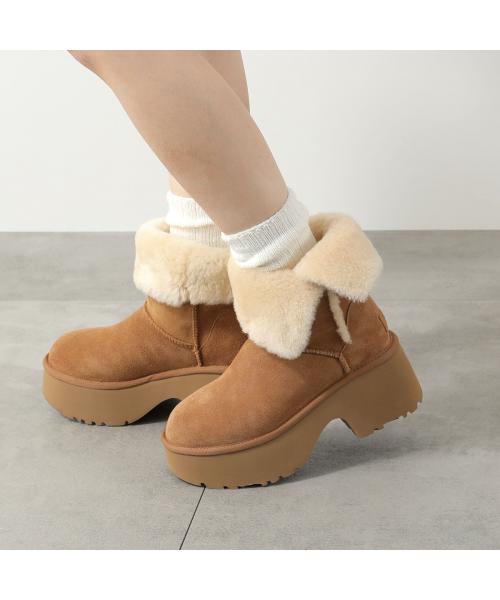 アグ UGG UGG ショートブーツ Esmee Boot エスミー 1171533 （CHE/Chestnut-ブラウン） CHE/Chestnut-ブラウン