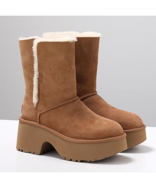 アグ UGG UGG ショートブーツ Esmee Boot エスミー 1171533 （CHE/Chestnut-ブラウン） CHE/Chestnut-ブラウン