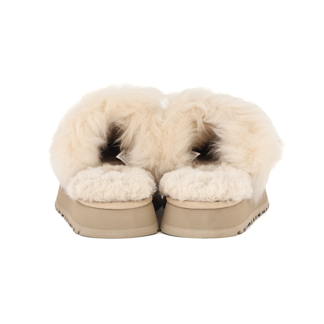 アグ UGG レディース サンダル ディスケット シャレー 1173930 ムートンサンダル ファーサンダル 厚底 サボサンダル （サンドキャッスル） サンドキャッスル