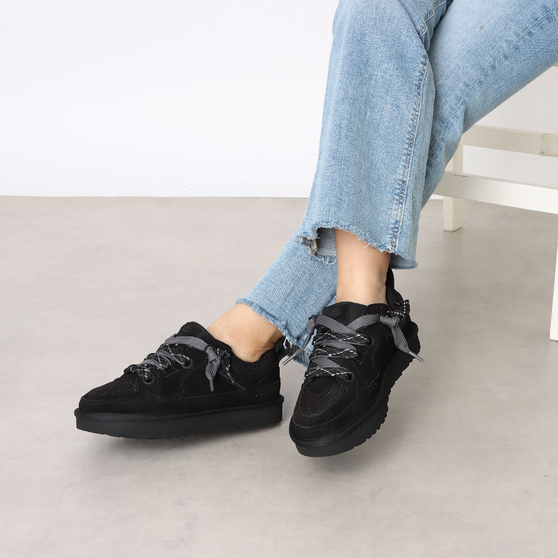 アグ UGG UGG - WMNS LO LOWMEL BLACK 【1168890-BLK】 （BLACK） BLACK