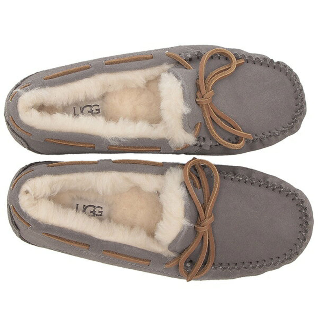 アグ UGG スリッポン デッキシューズ・モカシン ダコタ グレー レディース UGG 1107949 PEW