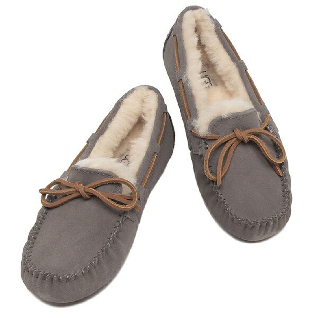 アグ UGG スリッポン デッキシューズ・モカシン ダコタ グレー レディース UGG 1107949 PEW