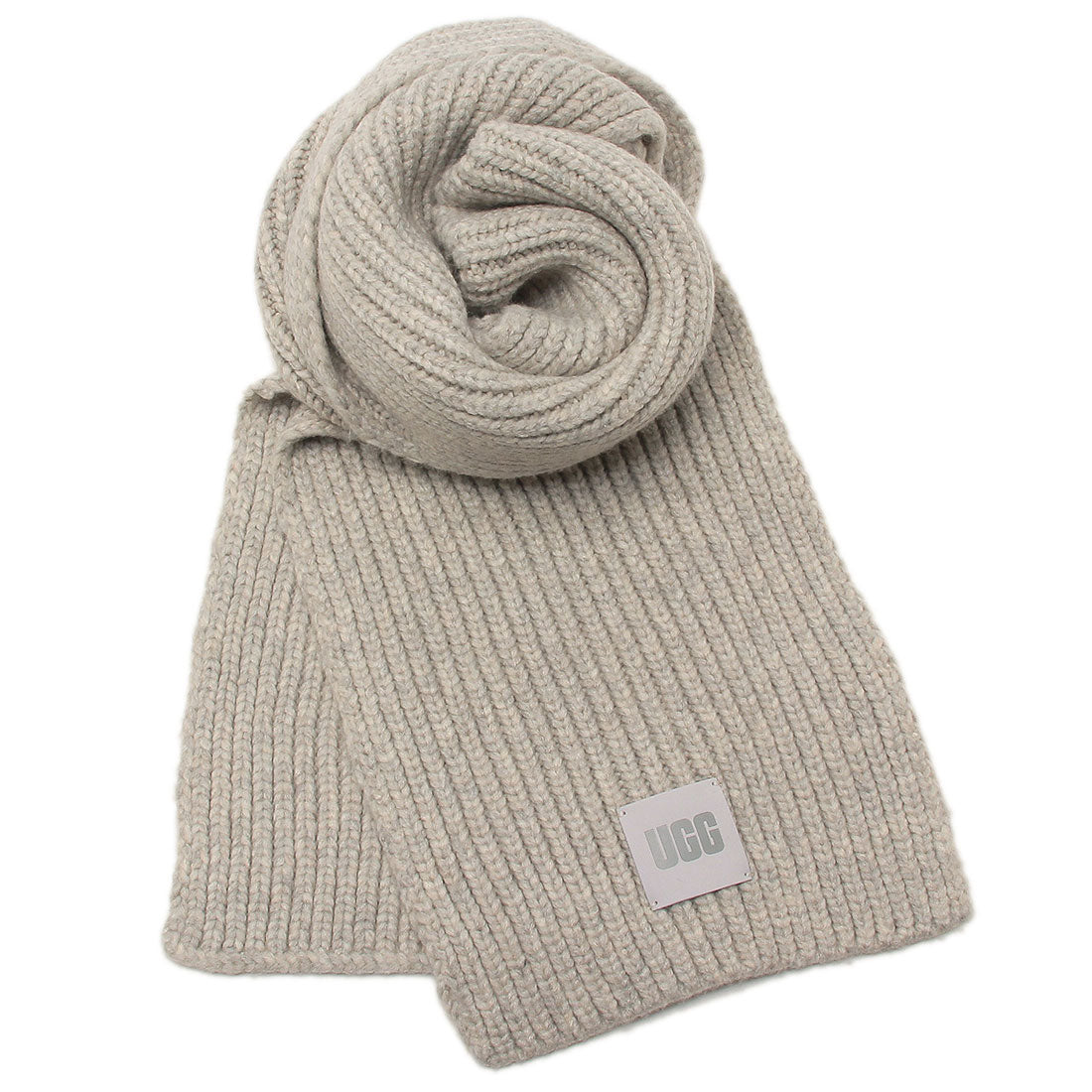 アグ UGG マフラー チャンキーリブスカーフ グレー メンズ レディース ユニセックス UGG U CHUNKY RIB SCARF 101106 LGRY