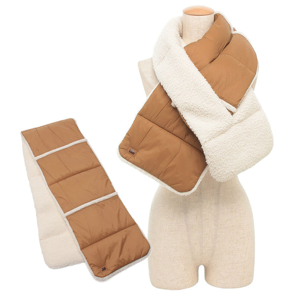 UGG Muffler Fluff Reversible Scarf beige Ladies UGG W AW UGGFLUFF REV