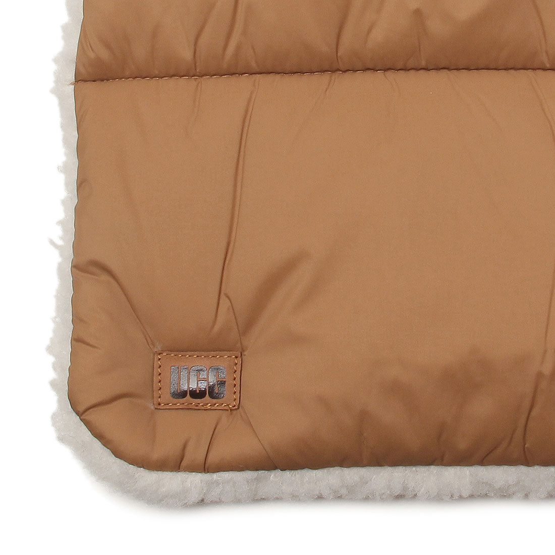 アグ UGG マフラー フラフ リバーシブル スカーフ ベージュ レディース UGG W AW UGGFLUFF REV SCARF 101015 CHE