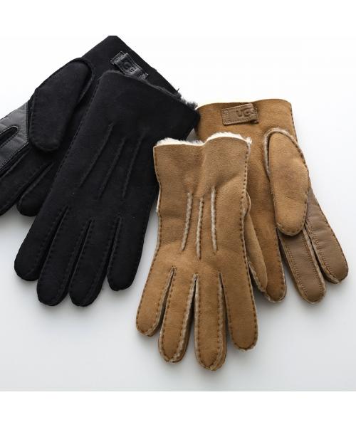 アグ UGG UGG 手袋 Sheepskin Tech Glove 18712 スマートフォン対応 （BLK/BLACK-ブラック） BLK/BLACK-ブラック