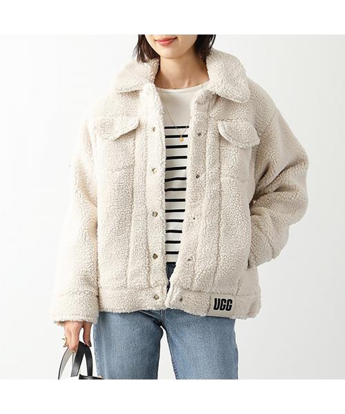 アグ UGG UGG ボアジャケット 1113951 ブルゾン トラッカージャケット  （NLI/アイボリー） NLI/アイボリー