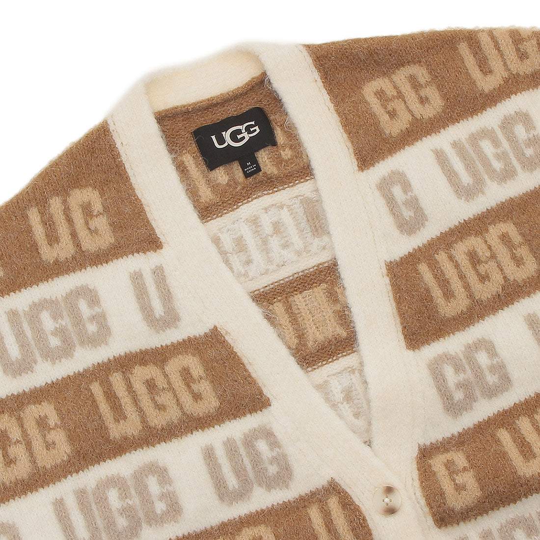 UGG Cardigan Bolero UGG Graphic Logo Cardigan beige Women's UGG 114947