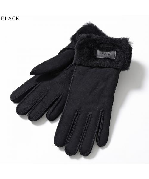 アグ UGG UGG グローブ TURN CUFF GLOVE 17369 手袋 （BURNT-CEDAR/ダークブラウン） BURNT-CEDAR/ダークブラウン