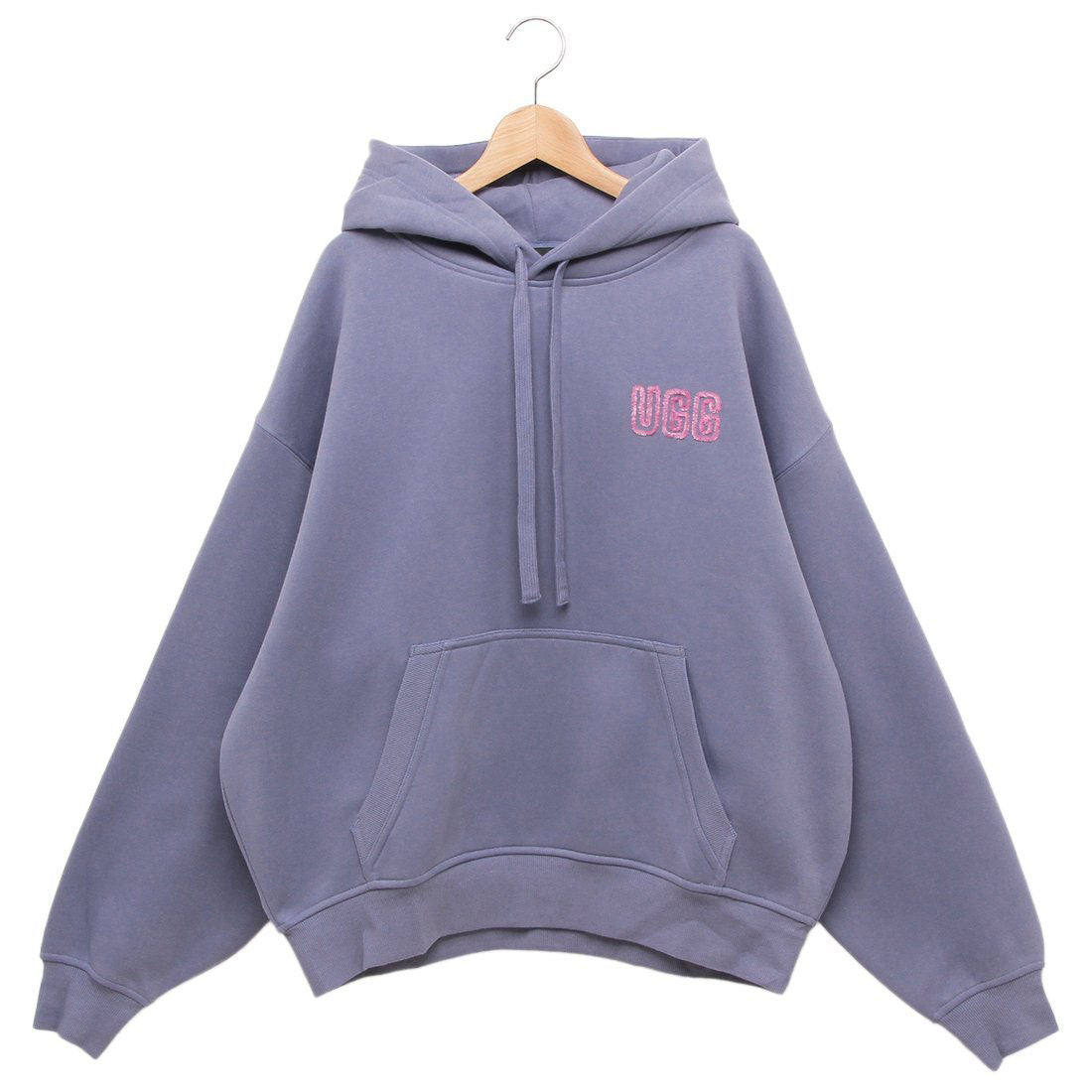 アグ UGG アグ パーカー フーディー UGG ロゴ フーディ ブルー レディース 1171478 DAR （DART） DART