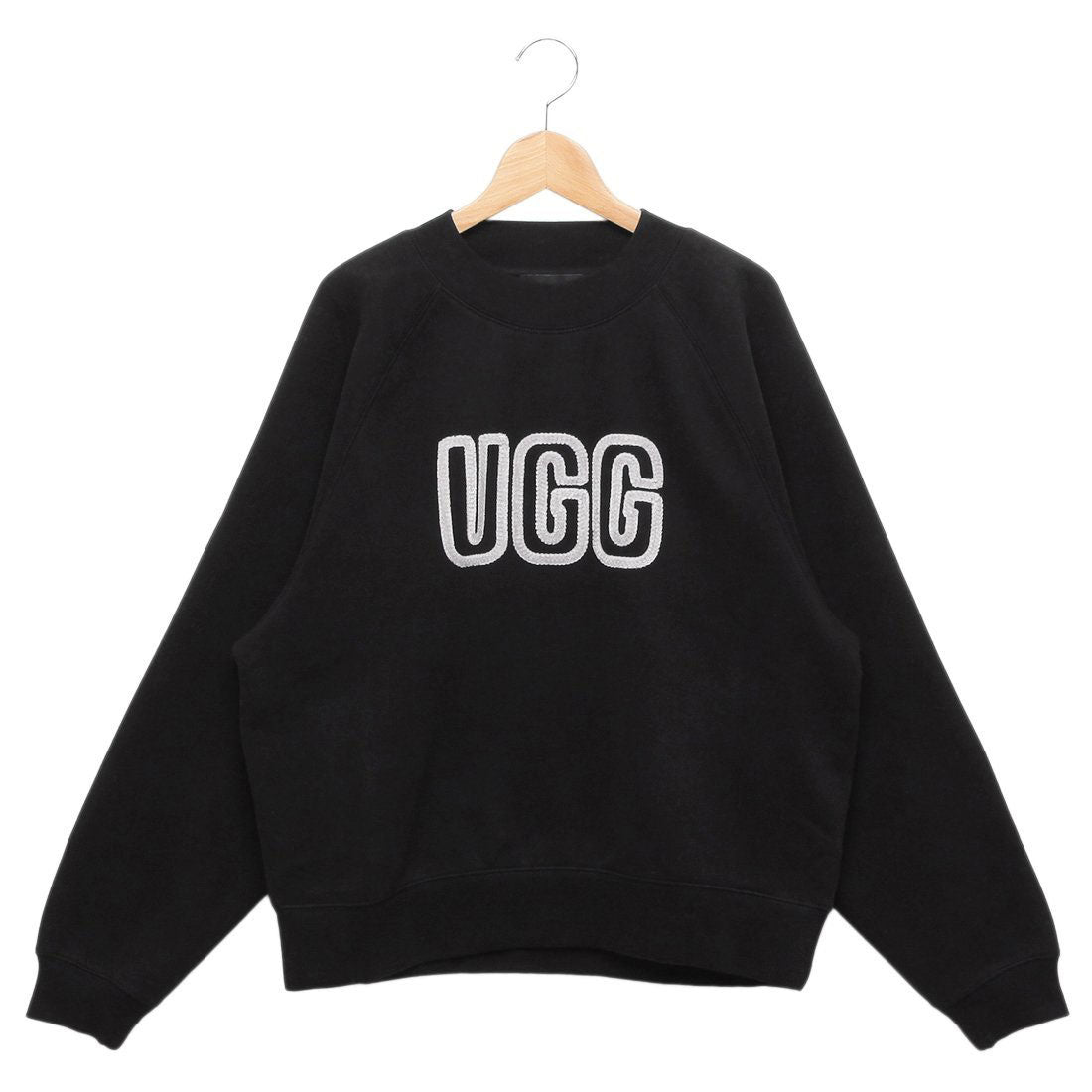 アグ UGG アグ スウェット UGG ロゴ クルーネック スウェット ブラック レディース 1171477 BLK （BLACK） BLACK