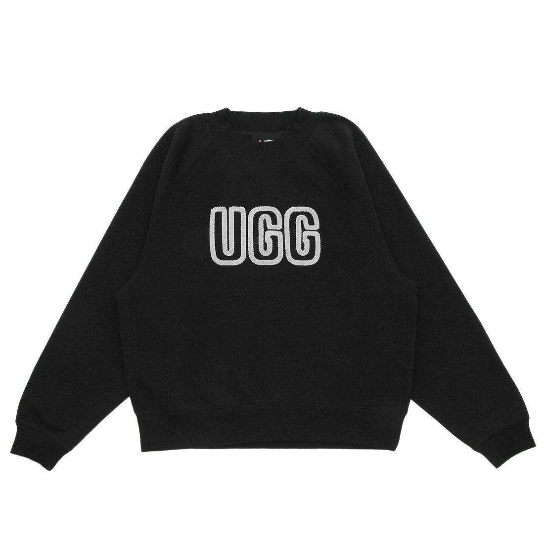 アグ UGG アグ スウェット UGG ロゴ クルーネック スウェット ブラック レディース 1171477 BLK （BLACK） BLACK