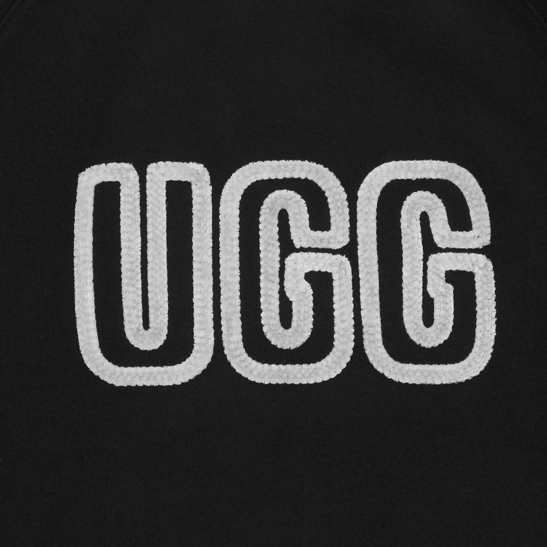 アグ UGG アグ スウェット UGG ロゴ クルーネック スウェット ブラック レディース 1171477 BLK （BLACK） BLACK