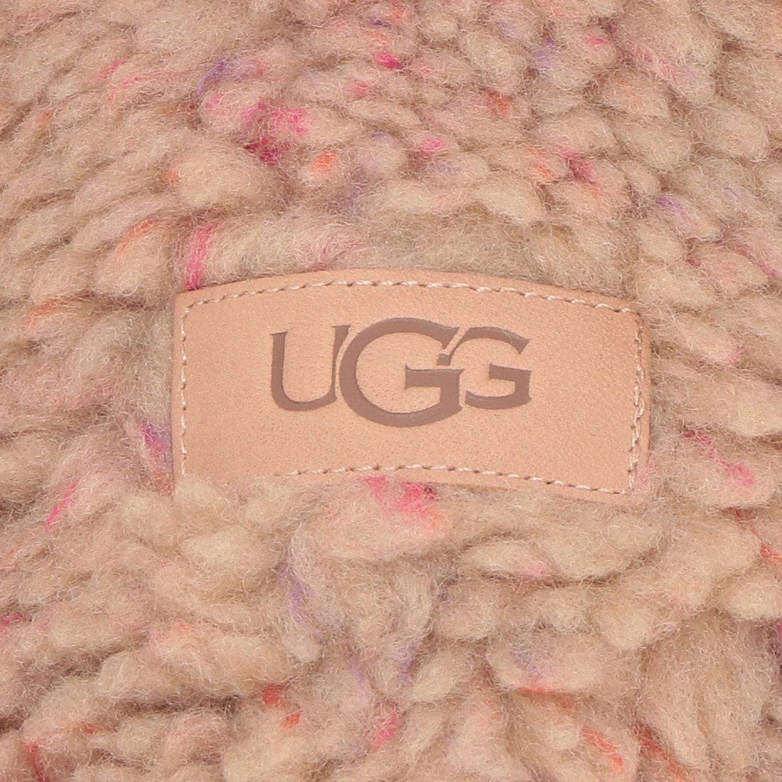 アグ UGG ジャケット UGG マーレーン コンフェッティ スタンドカラー フリース ピンク レディース MARLENE CONFETTI 1173392 WPPP （WHITE PEPPER） WHITE PEPPER