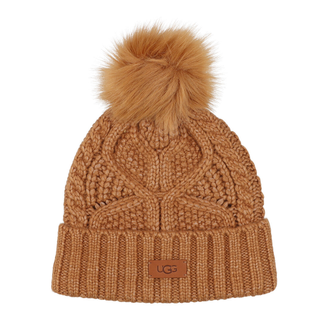 アグ UGG UGG - W CABLE BEANIE WITH POM 【100819-CHE】 （CHE） CHE
