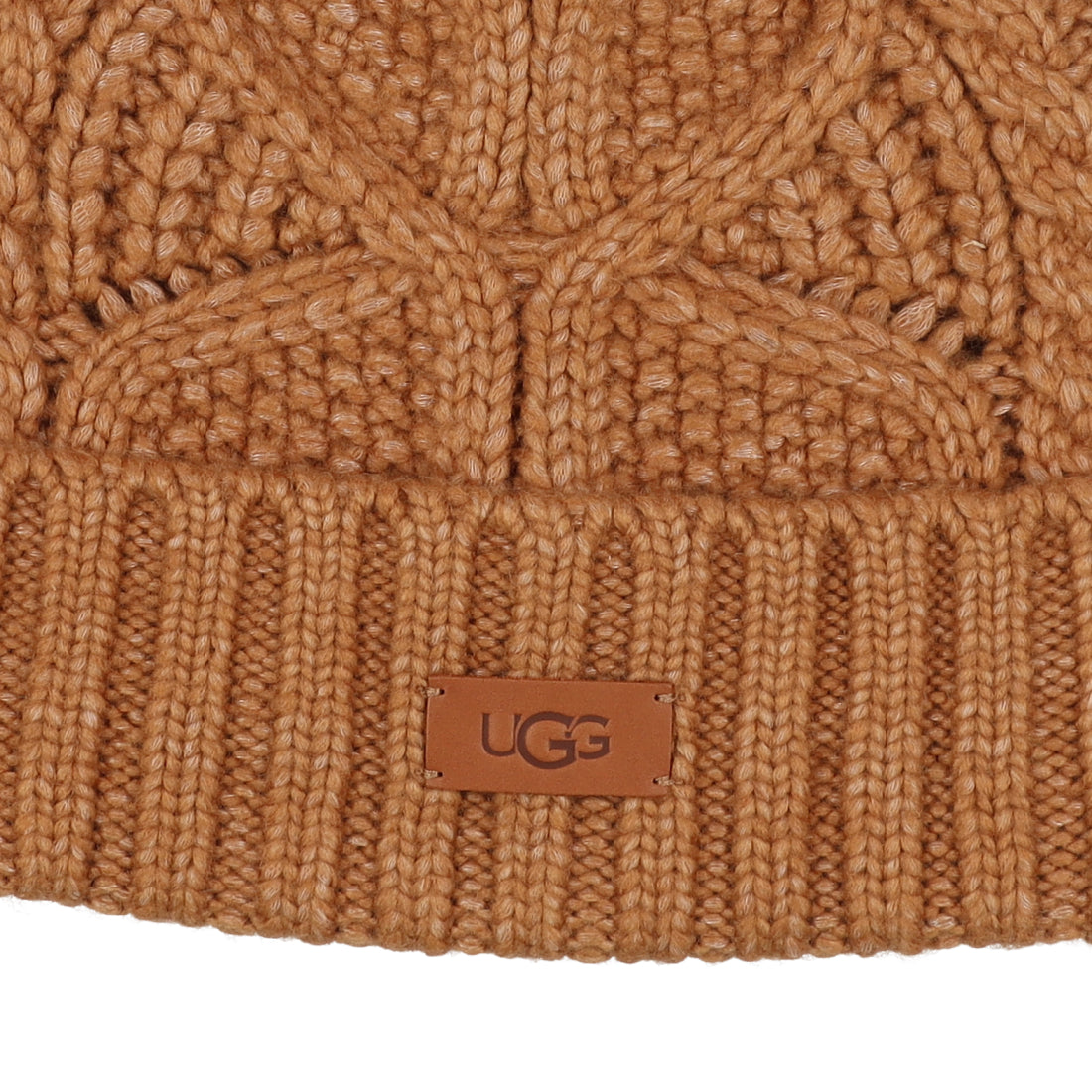 アグ UGG UGG - W CABLE BEANIE WITH POM 【100819-CHE】 （CHE） CHE