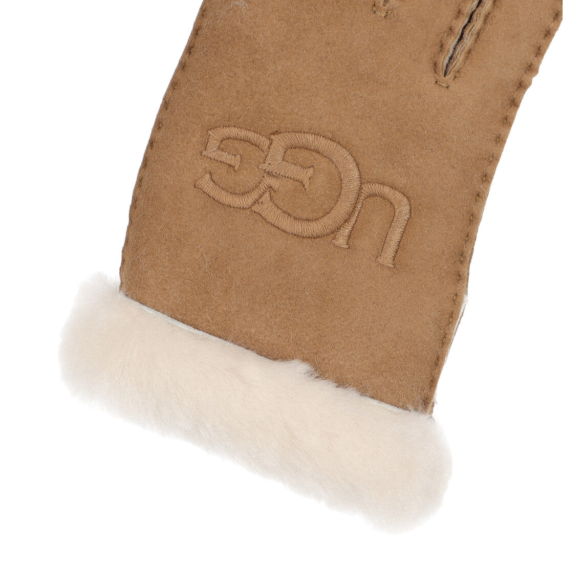 アグ UGG W SHEEPSKIN EMBROIDER GLOVE
