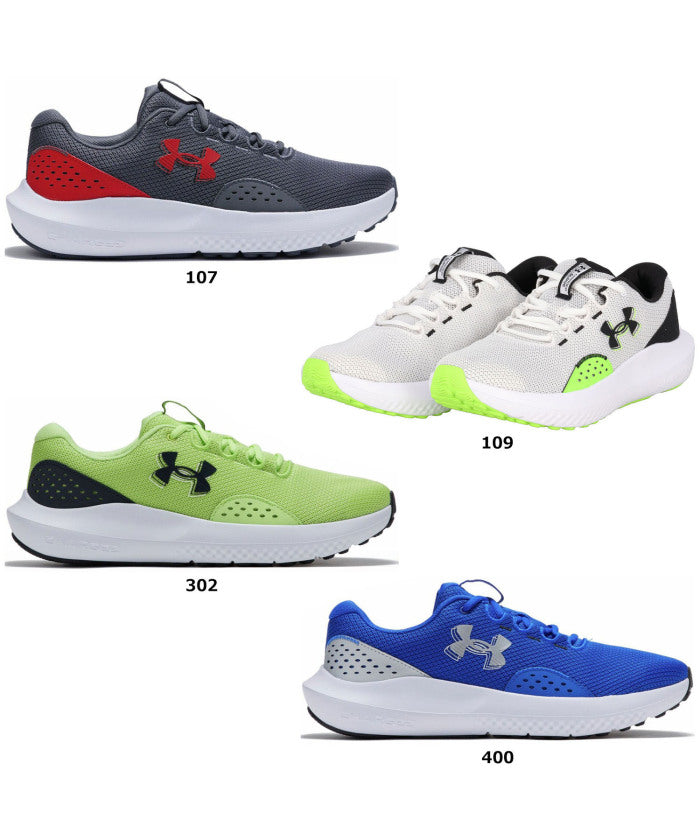 安德玛 UNDER ARMOUR UNDER ARMOUR 安德玛 UA 充能冲击 4 鞋 靴 跑鞋 跑步鞋