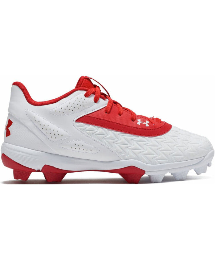 アンダーアーマー UNDER ARMOUR UNDER ARMOUR アンダーアーマー UA リードオフ ロー ラバーモールド ジュニア 3.0 30 （RED/WHT/RED ホ」ワ」イ」ト） RED/WHT/RED ホ」ワ」イ」ト