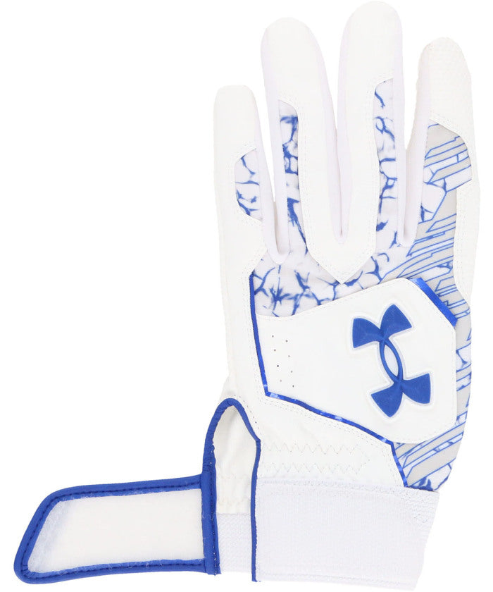 アンダーアーマー UNDER ARMOUR アンダーアーマー UNDER ARMOUR UA CLEAN UP BATTING GLOVES UA クリーンアップ バッティンググローブ  6001310 （410 MIDNIGHTNAVY/WHITE/RED） 410 MIDNIGHTNAVY/WHITE/RED