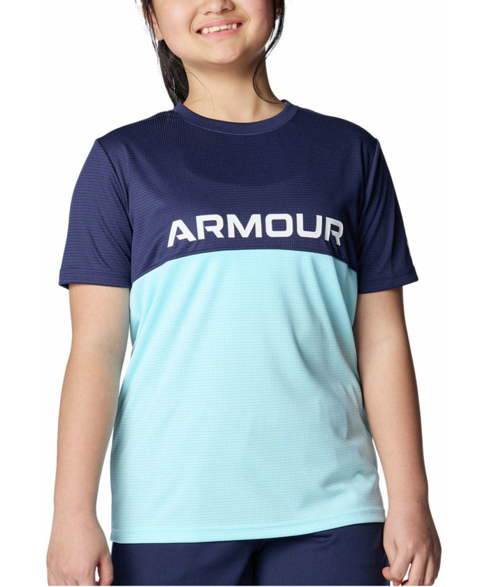 アンダーアーマー UNDER ARMOUR アンダーアーマー UNDER ARMOUR UA TECH COLOR BLOCK T-SHIRT & SHORTS SET UA テック カラーブロック T （410 MIDNIGHTNAVY/STREAM/WHI） 410 MIDNIGHTNAVY/STREAM/WHI