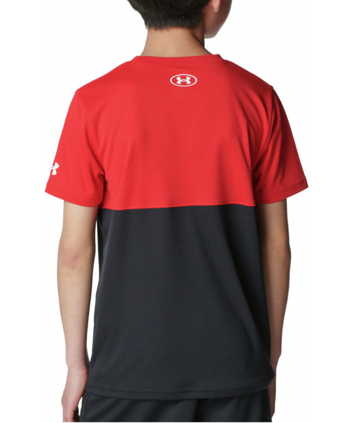 アンダーアーマー UNDER ARMOUR アンダーアーマー UNDER ARMOUR UA TECH COLOR BLOCK T-SHIRT & SHORTS SET UA テック カラーブロック T （410 MIDNIGHTNAVY/STREAM/WHI） 410 MIDNIGHTNAVY/STREAM/WHI