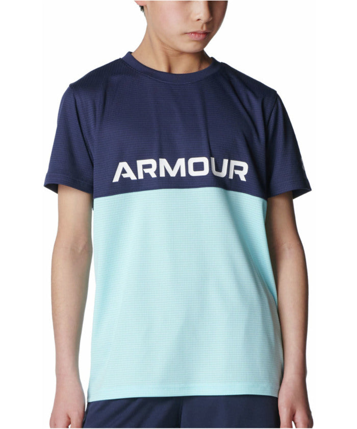 アンダーアーマー UNDER ARMOUR アンダーアーマー UNDER ARMOUR UA TECH COLOR BLOCK T-SHIRT & SHORTS SET UA テック カラーブロック T （410 MIDNIGHTNAVY/STREAM/WHI） 410 MIDNIGHTNAVY/STREAM/WHI