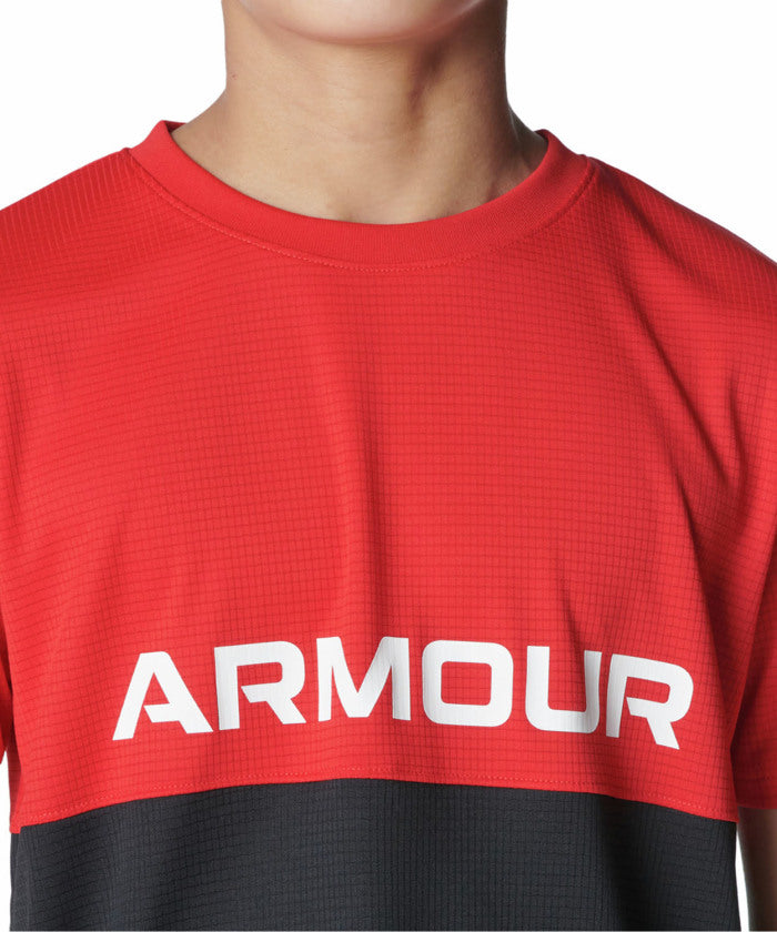 アンダーアーマー UNDER ARMOUR アンダーアーマー UNDER ARMOUR UA TECH COLOR BLOCK T-SHIRT & SHORTS SET UA テック カラーブロック T （410 MIDNIGHTNAVY/STREAM/WHI） 410 MIDNIGHTNAVY/STREAM/WHI