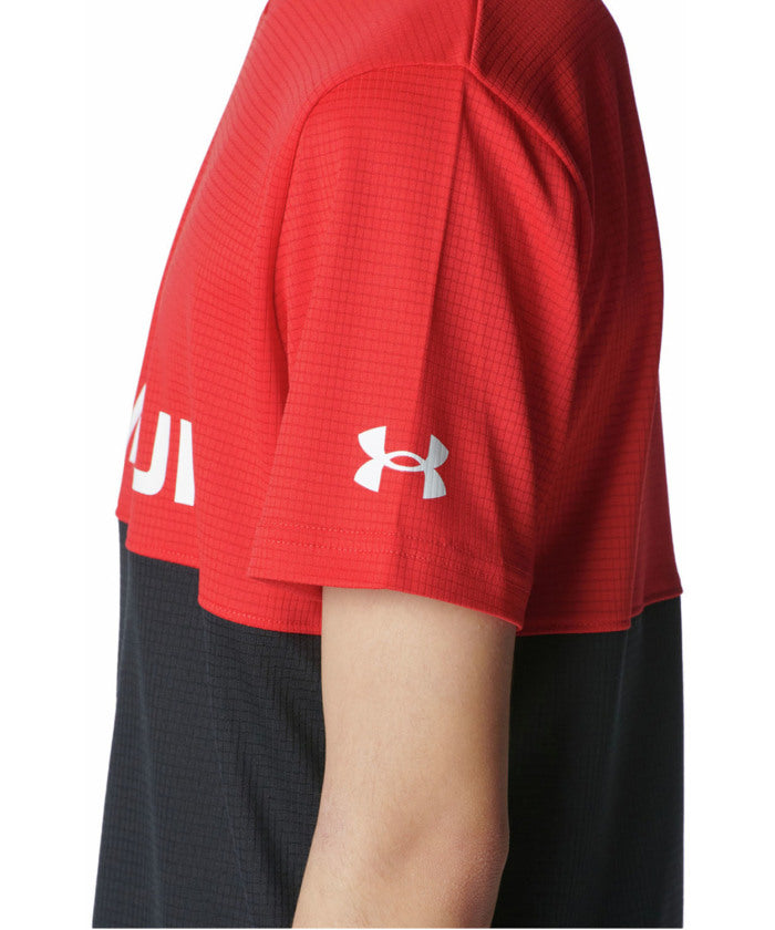 アンダーアーマー UNDER ARMOUR アンダーアーマー UNDER ARMOUR UA TECH COLOR BLOCK T-SHIRT & SHORTS SET UA テック カラーブロック T （410 MIDNIGHTNAVY/STREAM/WHI） 410 MIDNIGHTNAVY/STREAM/WHI