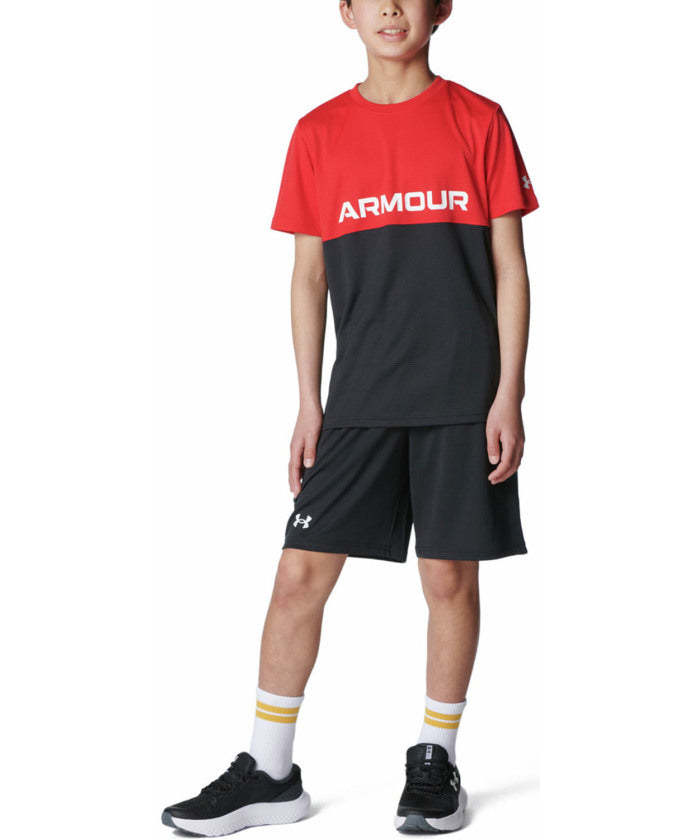 アンダーアーマー UNDER ARMOUR アンダーアーマー UNDER ARMOUR UA TECH COLOR BLOCK T-SHIRT & SHORTS SET UA テック カラーブロック T （410 MIDNIGHTNAVY/STREAM/WHI） 410 MIDNIGHTNAVY/STREAM/WHI