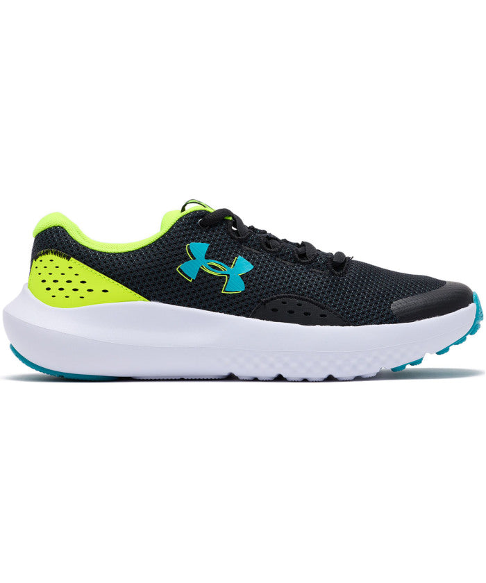 アンダーアーマー UNDER ARMOUR アンダーアーマー UNDER ARMOUR UA サージ 4 あんだーあーまー  3027103 （006 BLACK/HIGHVISYELLOW/WHI） 006 BLACK/HIGHVISYELLOW/WHI