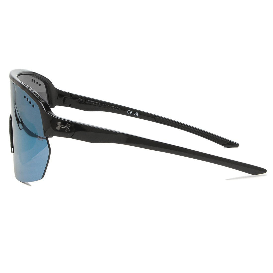 アンダーアーマー UNDER ARMOUR サングラス メンズ レディース ユニセックス UNDER ARMOUR GAMEDAY IIG D51 （レンズ BLUE フレーム BLACK） レンズ BLUE フレーム BLACK
