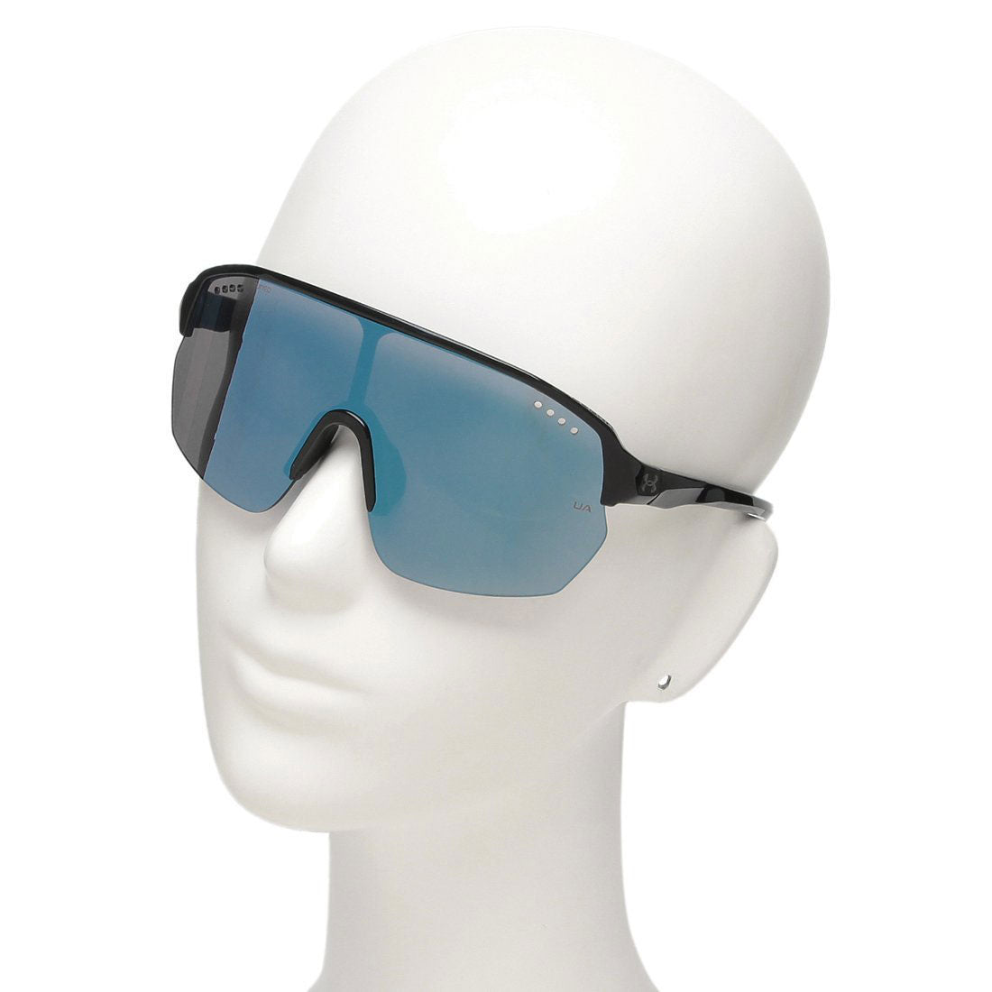 アンダーアーマー UNDER ARMOUR サングラス メンズ レディース ユニセックス UNDER ARMOUR GAMEDAY IIG D51 （レンズ BLUE フレーム BLACK） レンズ BLUE フレーム BLACK