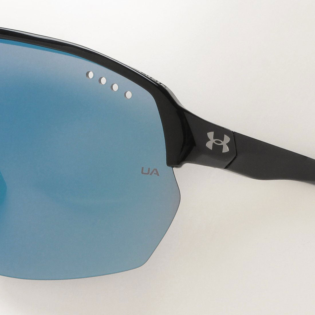 アンダーアーマー UNDER ARMOUR サングラス メンズ レディース ユニセックス UNDER ARMOUR GAMEDAY IIG D51 （レンズ BLUE フレーム BLACK） レンズ BLUE フレーム BLACK