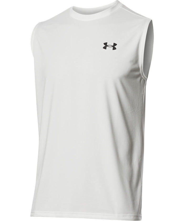 アンダーアーマー UNDER ARMOUR UNDER ARMOUR アンダーアーマー UA テック スリーブレス ノースリーブ Tシャツ トレ （WHT） WHT