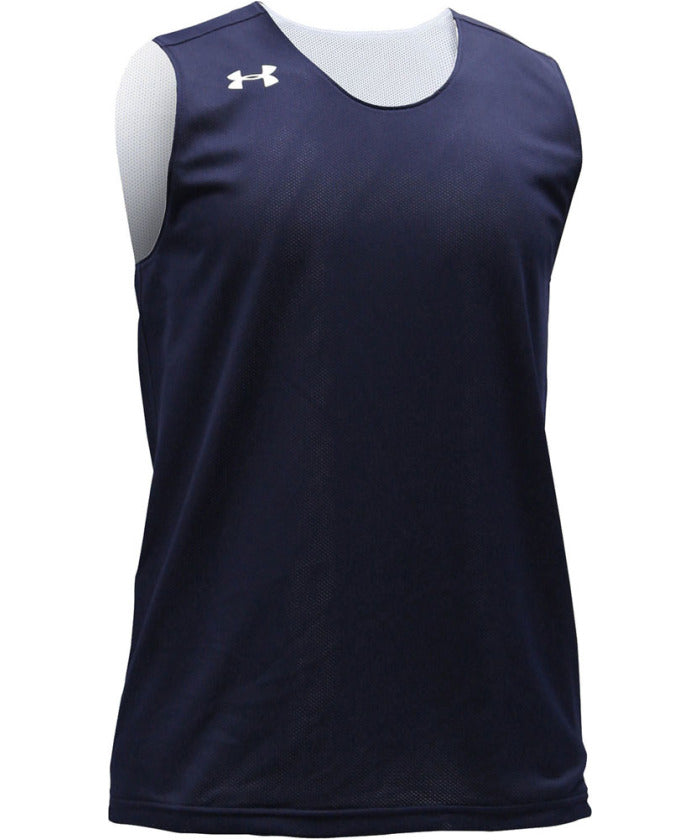 アンダーアーマー UNDER ARMOUR UNDER ARMOUR アンダーアーマー UA チーム リバーシブルシャツ ノースリーブ 速乾 ト （MDN/WHT） MDN/WHT