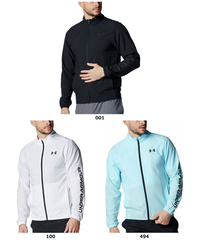 Under Armour UNDER ARMOUR Under Armour UNDER ARMOUR UA FRESH WOVEN FULL ZIP JACKET UA FRESH WOVEN FULL ZIP JACKET 6