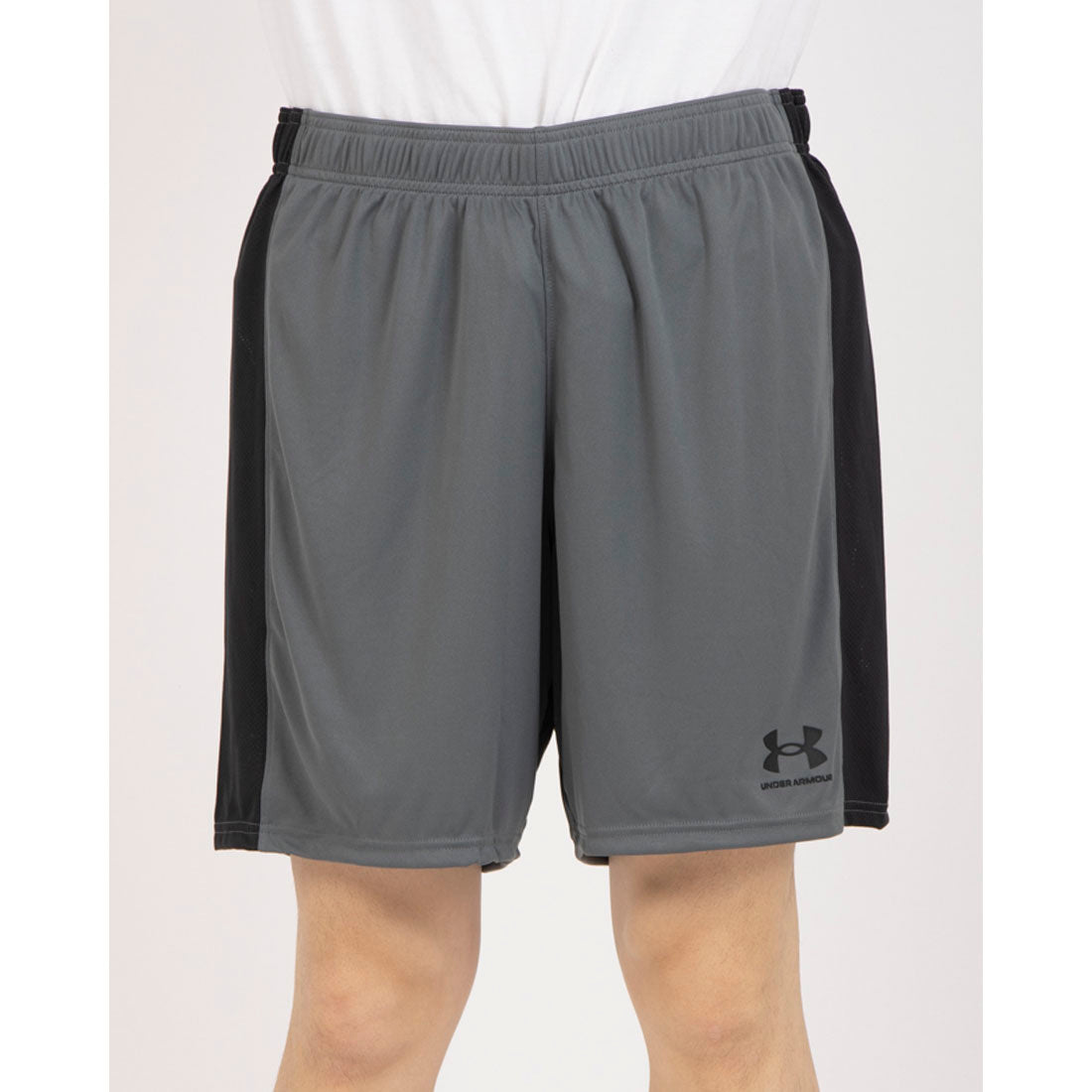 アンダーアーマー UNDER ARMOUR 1365416 チャレンジャー ニット ショーツ ハーフパンツ （グレー×ブラック） グレー×ブラック
