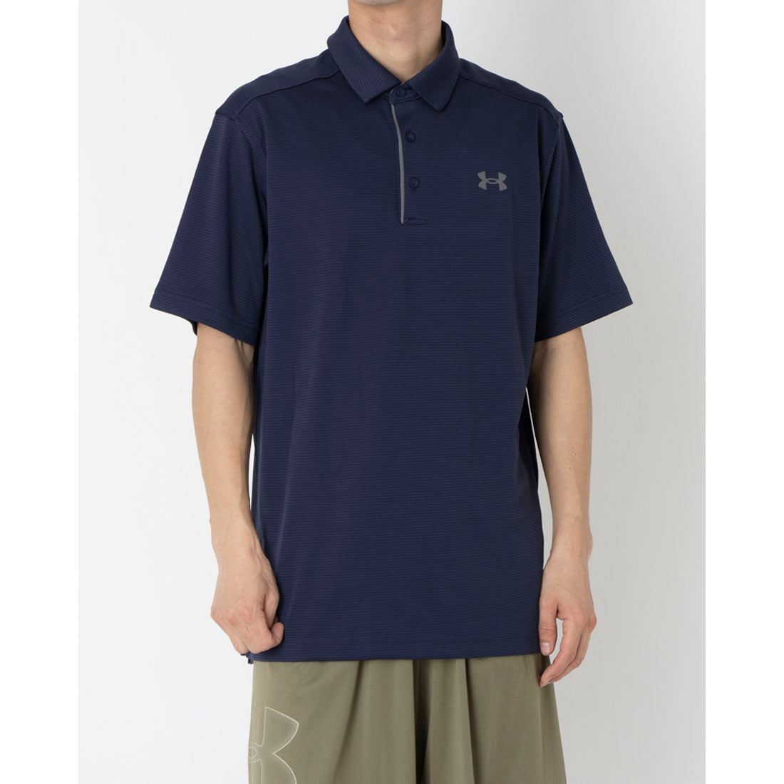 アンダーアーマー UNDER ARMOUR テック ポロシャツ （ミッドナイトネイビー） ミッドナイトネイビー