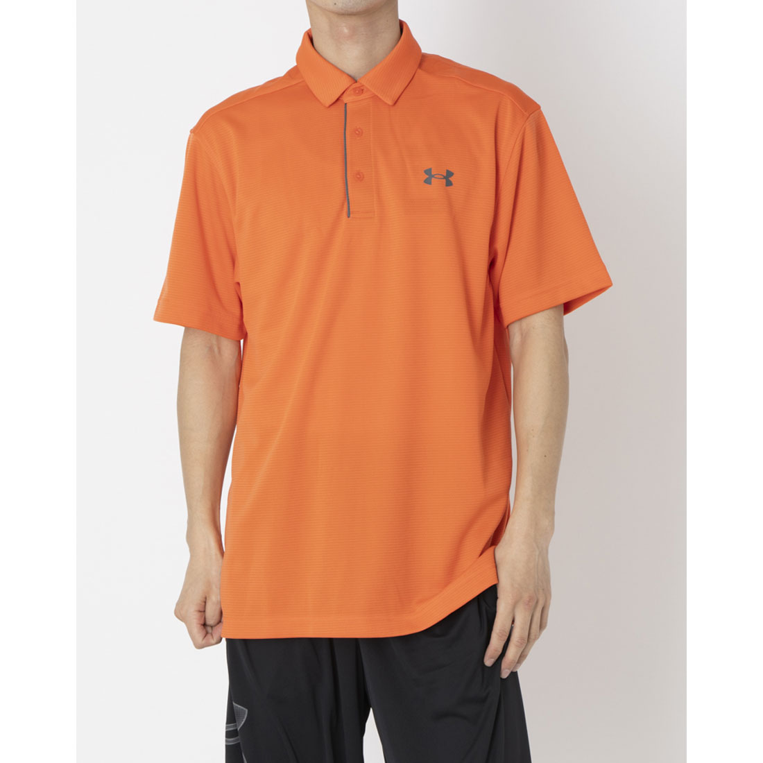 アンダーアーマー UNDER ARMOUR テック ポロシャツ （ファイア×ピッチグレー） ファイア×ピッチグレー