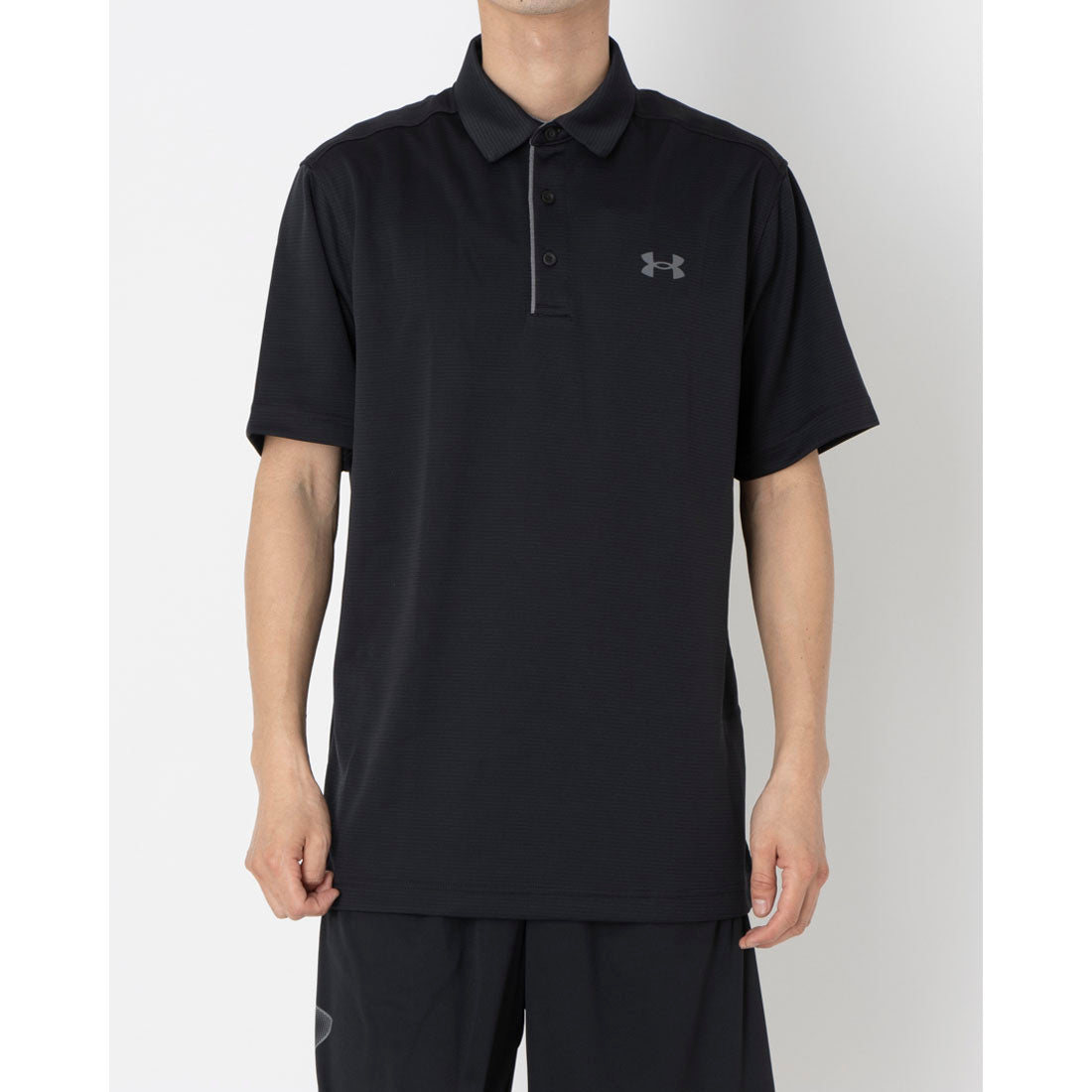 アンダーアーマー UNDER ARMOUR テック ポロシャツ ポロシャツ （ブラック） ブラック