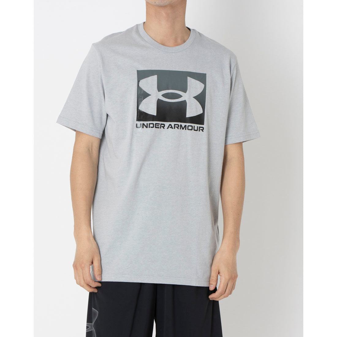 アンダーアーマー UNDER ARMOUR Boxed Sports Updated Short Sleeve 半袖Tシャツ （モッドグレーライトヘザー×B） モッドグレーライトヘザー×B