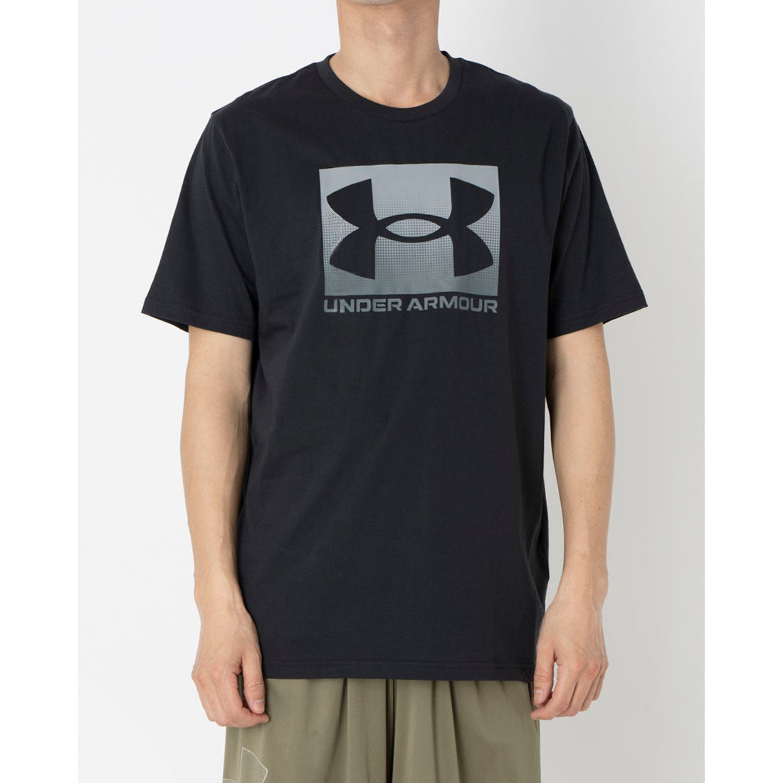 アンダーアーマー UNDER ARMOUR Boxed Sports Updated Short Sleeve 半袖Tシャツ （ブラック×グラファイト） ブラック×グラファイト