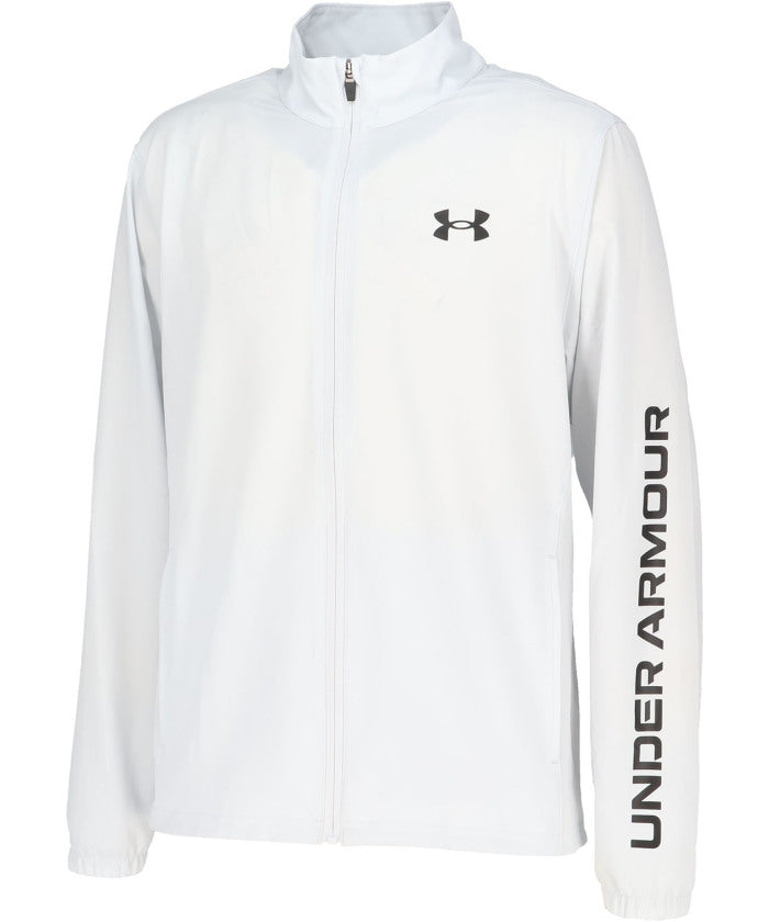 アンダーアーマー UNDER ARMOUR アンダーアーマー UNDER ARMOUR UA フレッシュウーブン フルジップ ジャケット UA FRESH WOVEN FULL ZIP JACKET メン （014 HALOGRAY） 014 HALOGRAY
