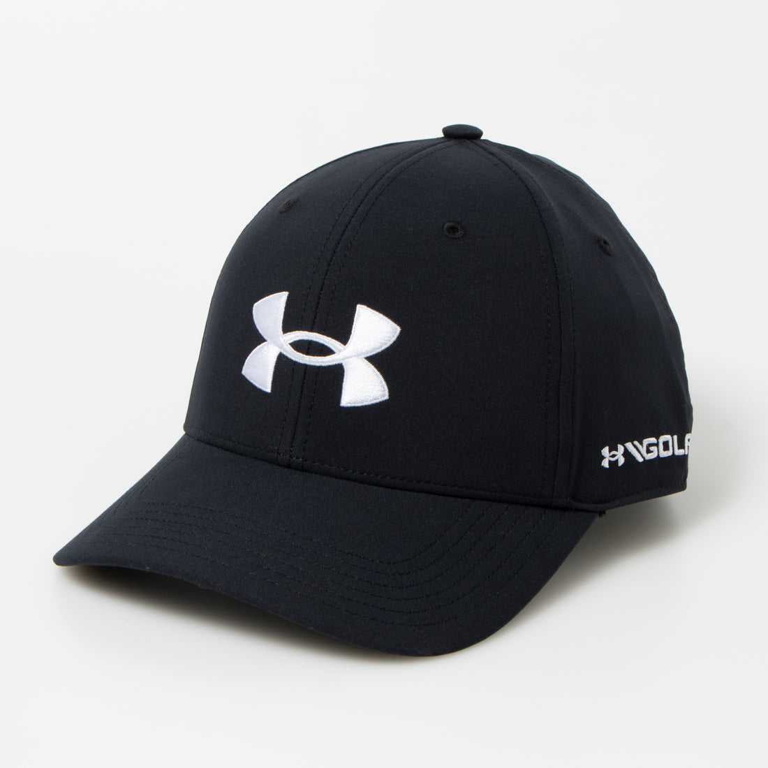 アンダーアーマー UNDER ARMOUR UA GOLF96 HAT 1361547,ブラック×ホワイト