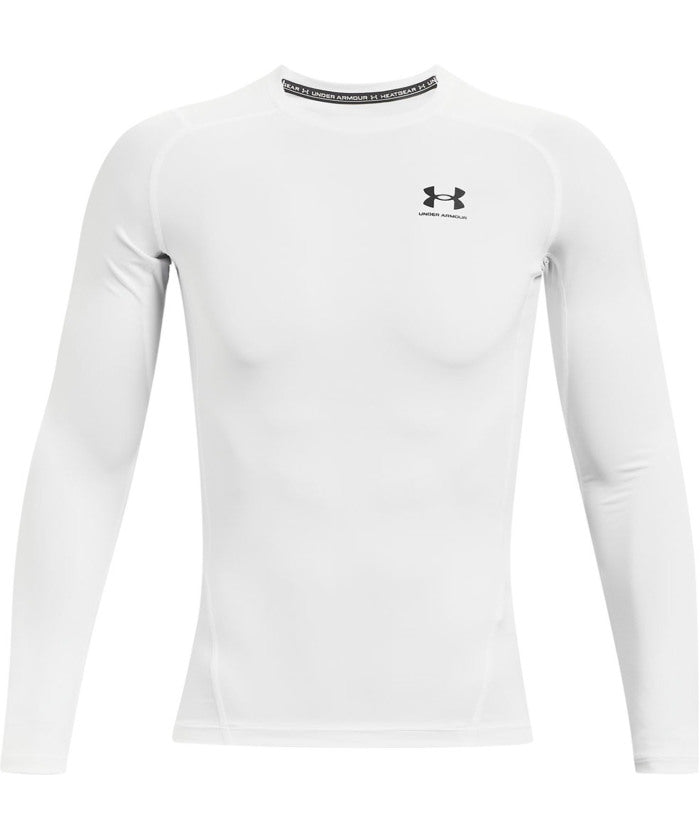 アンダーアーマー UNDER ARMOUR UNDER ARMOUR アンダーアーマー UAヒートギアアーマー コンプレッション ロングスリ【返品不可商品】 （WHITE/BLACK） WHITE/BLACK