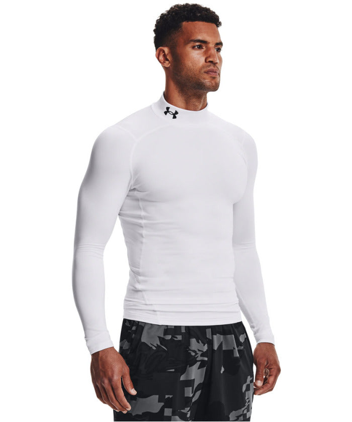 アンダーアーマー UNDER ARMOUR UNDER ARMOUR アンダーアーマー UAコールドギアアーマー コンプレッション ロングス【返品不可商品】 （WHT/BLK） WHT/BLK