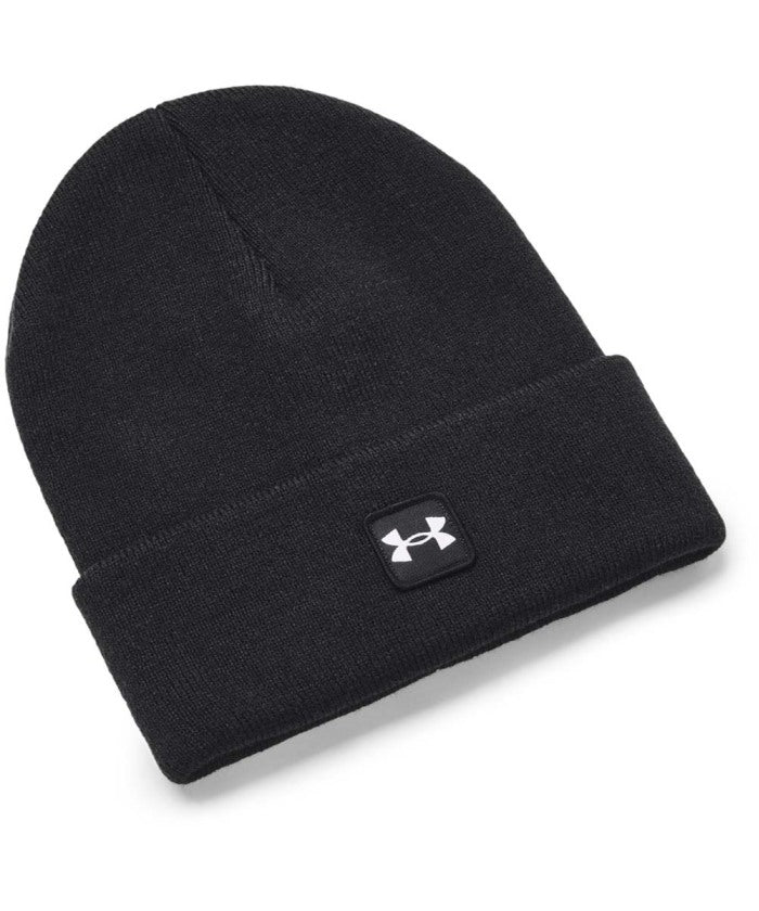 アンダーアーマー UNDER ARMOUR UNDER ARMOUR アンダーアーマー UAハーフタイム ビーニー メンズ ニット帽 帽子 ヘッ （BLK/WHT） BLK/WHT